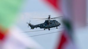 Magyar helikopterek akcióban Bosznia-Hercegovinában