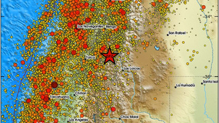 6,4-es erősségű földrengés rázta meg Chilét, még az ország fővárosában is érezni lehetett