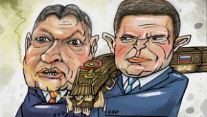 Hentes Putyin, bohóc Orbán – így látja a háborút az ismert ukrán grafikus