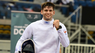 A csapattal olimpiai bajnok Siklósi Gergely ezüstérmet nyert a dohai Grand Prix-n