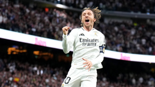 Luka Modric akkora gólt rúgott a Real Madrid bajnokiján, hogy még a föld is beleremegett