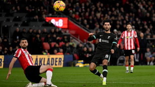 A bajnoki hajrá előtt leváltotta Szoboszlai Dominikot a Liverpool