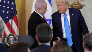 Váratlanul bejelentették, elmarad Donald Trump és Benjamin Netanjahu washingtoni sajtótájékoztatója