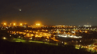 Két tűzgömb haladt el szombaton az égbolton