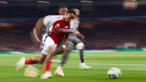 Courtois büntetőt védett, még élnek a Real Madrid reményei az Arsenal ellen - A királyi gárda háromgólos hátrányból, a Bayern idegenben fordítana a BL-elődöntőért