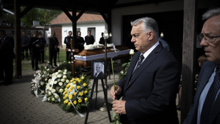 Eltemették Tiffán Zsoltot, Orbán Viktor is elbúcsúzott tőle