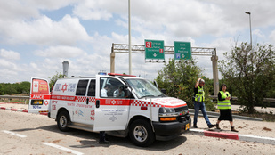 Rakétatámadás érte Izrael egyik repterét