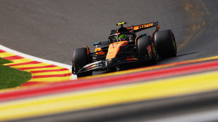 Norris csípte el az első helyet az időmérőn, így a brit indulhat az élről vasárnap a Belga Nagydíjon