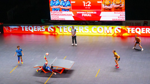 Kilenc magyar éremmel zárult a Teqball Tour budapesti állomása