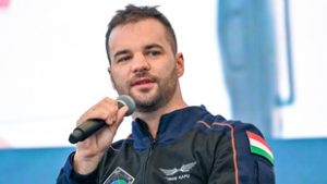 A landolás utáni nehézségeiről számolt be Kapu Tibor
