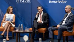 Ismét felbukkant Varga Judit, nem is akárhol