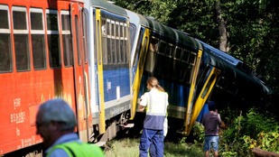 Megszólalt a MÁV vezérigazgatója a kisiklott vonat miatt, bocsánatot kért az utasoktól