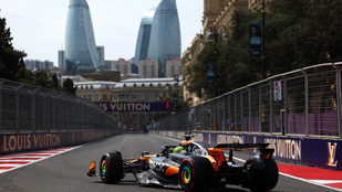 McLaren-fölényt és Lando Norris elsőségét hozta az Azeri Nagydíj első szabadedzése