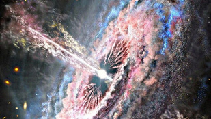 Felfedeztek egy új, szuperfényes galaxist, ami elképesztő ütemben termeli a csillagokat