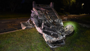 Halálos baleset történt Somogyváron, kirepült az autóból a sofőr