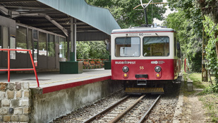 Karbantartás miatt jövő héten nem jár a fogaskerekű