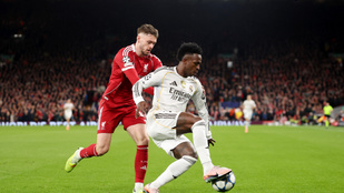 Szoboszlaiék a hibátlan rekorder ellen a BL-ben: Liverpool–Real Madrid - A két gárda múltja és a forma is a királyi gárda mellett szól a BL csúcsrangadóján