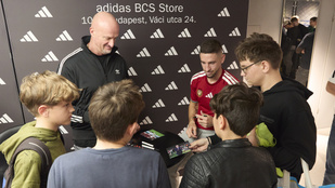 Marco Rossinál a korszakos futballklasszisok előtt Szoboszlai Dominik a nyerő