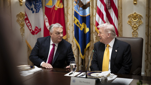 Még a Holdról is látszott Donald Trump és Orbán Viktor washingtoni találkozója