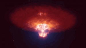 Lenyűgöző felvétel: először sikerült rögzíteni egy szupernóva kitörésének valódi alakját