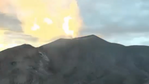 Kitört egy vulkán Kolumbiában