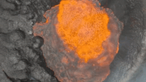 Így tombol a Föld gyomra: kutatók megmutatták egy vulkán belsejét