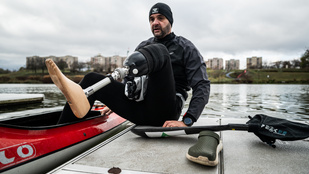 Önként feláldozta a fél lábát, hogy megvalósítsa paralimpiai álmát