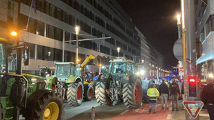 Brüsszel leállt, egy részét már a tüntetés előtt elfoglalták a farmerek
