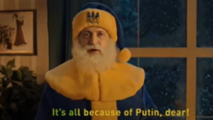 Zelenszkij ajándékot lop, minden Putyin miatt van – soha nem láttunk még ilyen szürreális orosz karácsonyi reklámot