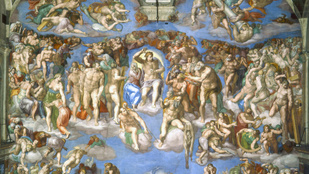 Michelangelo freskója annyira sokkolt, hogy gatyafestőt kellett alkalmazni