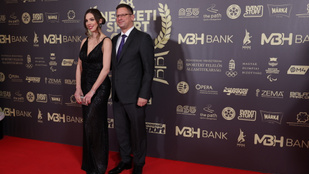 Ritka alkalom, Gulyás Gergely a feleségével érkezett meg egy eseményre