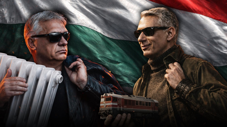 Orbán Viktor ismét ledobta az AI-bombát, Lázár Jánossal gondolta újra a radiátoros képét