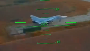 Ukrán drónok megsemmisítették Vlagyimir Putyin katonai repülőgépeit