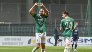 Kétgólos hátrányban volt az éllovas Győr, mégis megmentett egy pontot a Debrecen ellen