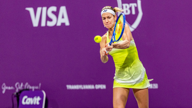 Érdekes indok miatt nem fogott kezet Bondár Annával ukrán riválisa a kolozsvári tenisztornán